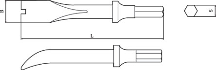 diagrama cincel neumático no chispeando