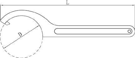 diagrama no chispeando llave de gancho