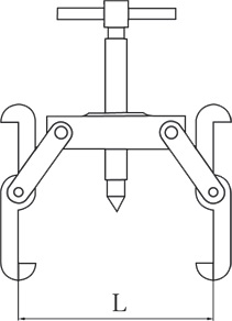 diagram extractor 3 arm puller non sparking