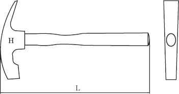 diagrama no chispeando martillo de mason