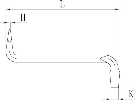 diagram non sparking offset screwdriver