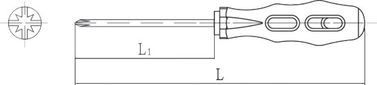 diagram non sparking pozidriv screwdriver