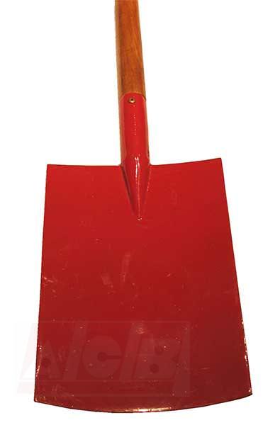 Edging spade with D-handle non sparking