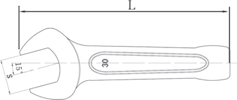 diagrama no chispeando llave de boca de golpe