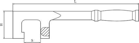 diagram valve wheel hook non sparking