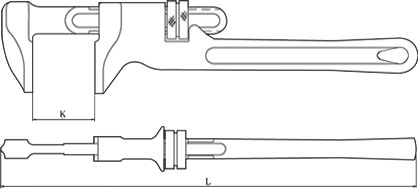 diagram monkey (railroas) wrench non sparking