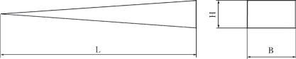 diagrama no chispeando wedge, brida