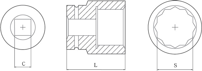 diagram 1 inch drive impact sockets non sparking