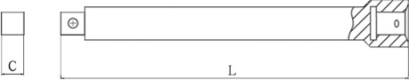 diagram non sparking driver extension bar