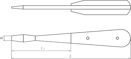 diagramm schlitzschraubendreher funkenfrei